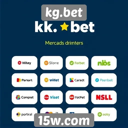 Métodos de pagamento diversificados disponíveis no kg.bet